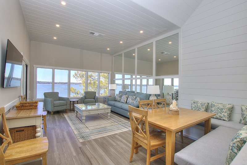 living room and dining area at 1899 Beachside Tennis
