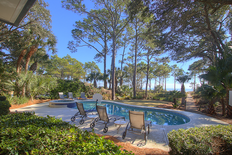 Private pool and spa at 36 Ruddy Turnstone